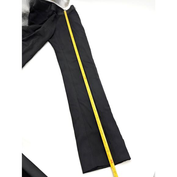 Everlane Women's Mid Rise Pull-On Trouser Pants Side Zipp Pockets Black Size 00 - Picture 10 of 11